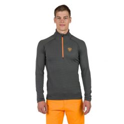 Bluza męska Rossignol Blackside Fleece Hz. Szare bluzy nierozpinane męskie Rossignol, m, bez wzorów, sportowe, bez ramiączek, bez kaptura. Za 329.00 zł.