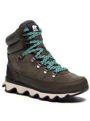 Sorel Trapery Kinetic™ Conquest NL3768 Zielony. Zielone buty zimowe męskie Sorel, bez wzorów, ze skóry, bez obcasa, bez zapięcia. Za 779.00 zł.