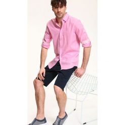 KOSZULA DŁUGI RĘKAW MĘSKA SLIM FIT. Koszule męskie TOP SECRET. W wyprzedaży za 49.99 zł.