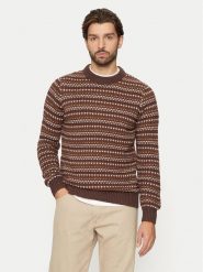 Only & Sons Sweter Musa 22027268 Brązowy Regular Fit. Brązowe kardigany męskie Only & Sons, bez wzorów, z bawełny, bez kołnierzyka, bez ramiączek. Za 89.99 zł.