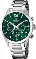 Zegarek męski Festina F20343-B srebrny. Szare zegarki męskie Festina, srebrne. Za 981.87 zł.