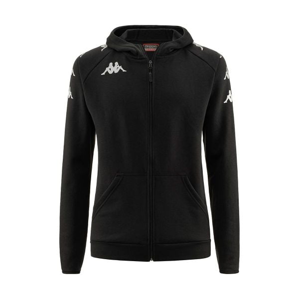 Kurtka Kappa Divieto. Czarne kurtki męskie Kappa, m, bez wzorów, sportowe, bez ramiączek, bez kaptura. W wyprzedaży za 230.10 zł.