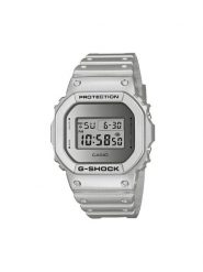 G-Shock Zegarek DW-5600FF-8ER Szary. Szare, cyfrowe zegarki męskie G-Shock. Za 469.99 zł.