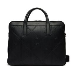 Torba na laptopa Calvin Klein. Czarne torby na laptopa męskie Calvin Klein, bez wzorów, małe. Za 649.99 zł.