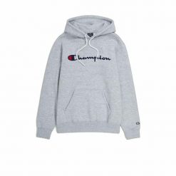 Bluza z kapturem Męska Champion Legacy Szary. Szare bluzy z kapturem męskie CHAMPION, m, bez wzorów, z kapturem. Za 344.00 zł.
