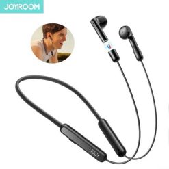 Słuchawki neckband Joyroom sportowe. Czarne słuchawki sportowe Joyroom. Za 99.00 zł.