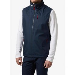 Kamizelka męska Helly Hansen Crew Vest 2.0. Niebieskie kamizelki męskie Helly Hansen, m, bez kaptura. Za 569.00 zł.