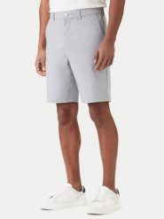 Calvin Klein Szorty materiałowe LV04LB613G Szary Straight Fit. Szare szorty męskie Calvin Klein, bez wzorów, z materiału. Za 369.99 zł.