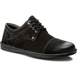 Półbuty LASOCKI FOR MEN - MI07-A662-A523-09A Czarny. Codzienne półbuty męskie marki Lasocki For Men. Za 169.99 zł.