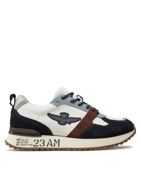 Aeronautica Militare Sneakersy 241SC265CT3298 Granatowy. Niebieskie buty sportowe na co dzień męskie Aeronautica Militare, m, bez wzorów, z materiału, bez ramiączek, bez kaptura. Za 839.99 zł.