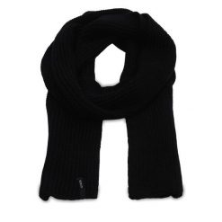 Szalik Guess. Czarne szaliki męskie Guess, z aplikacjami. Za 269.99 zł.