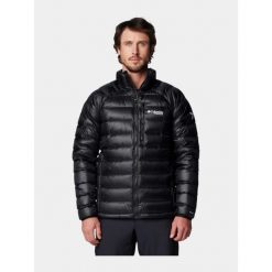 Kurtka Przejściowa Męska Columbia Arctic. Czarne kurtki męskie Columbia, m, bez wzorów, z puchu, bez ramiączek, bez kaptura. Za 1,399.00 zł.