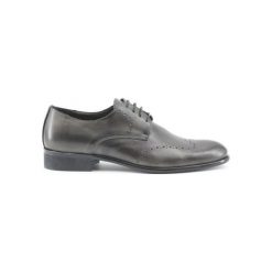 Made in Italia Półbuty ELIO. Eleganckie półbuty męskie Made in Italia, ze skóry, bez obcasa, bez zapięcia. Za 278.00 zł.