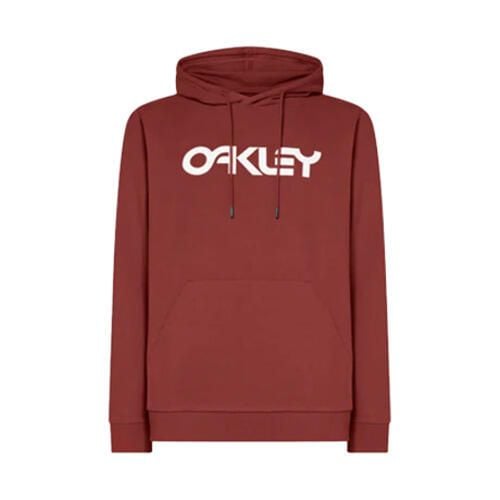 Bluza z kapturem Oakley B1B PO 2.0. Czerwone bluzy nierozpinane męskie Oakley, m, bez wzorów, z kapturem. Za 251.00 zł.