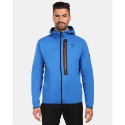 Bawełniana bluza z kapturem dla aktywnych Kilpi OKAMPOS-M. Niebieskie bluzy nierozpinane męskie Kilpi, m, bez wzorów, z bawełny, z kapturem. Za 267.13 zł.