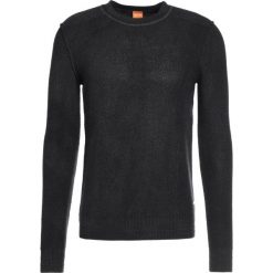 BOSS CASUAL KALMUT Sweter black. Czarne kardigany męskie marki BOSS CASUAL, z materiału. W wyprzedaży za 543.20 zł.