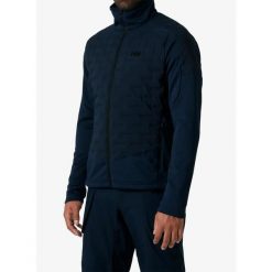 Kurtka hybrydowa męska Helly Hansen HP Hybrid Stretch Insulator. Niebieskie kurtki męskie Helly Hansen, m, bez wzorów, sportowe, bez ramiączek, bez kaptura. Za 595.99 zł.