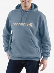 Bluza Carhartt Midweight Logo ThunderCloud. Bluzy nierozpinane męskie Visent, m, bez wzorów, bez ramiączek, bez kaptura. Za 265.11 zł.