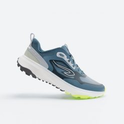 Buty do biegania męskie Kiprun JF 190 Grip. Niebieskie buty do biegania męskie KALENJI, bez wzorów, bez zapięcia, do biegania. Za 189.99 zł.