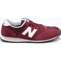 New Balance - Buty U420RDW. Brązowe buty sportowe na co dzień męskie New Balance, bez wzorów, z materiału, sportowe, bez ramiączek, bez kaptura. W wyprzedaży za 219.90 zł.