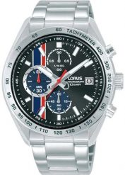 Zegarek męski Lorus RM391JX9 srebrny. Szare zegarki męskie Lorus, srebrne. Za 469.00 zł.