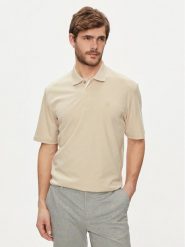 Jack & Jones Polo Crodney 12251180 Beżowy Regular Fit. Brązowe koszulki polo męskie Jack & Jones, m, bez wzorów, z syntetyku, bez kołnierzyka, bez ramiączek. Za 129.99 zł.