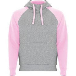 Dwukolorowa Bluza Z Kapturem Badet Dla Dorosłych Unisex. Czerwone bluzy nierozpinane męskie ROLY, m, bez wzorów, bez ramiączek, z kapturem. Za 114.99 zł.