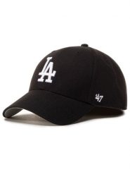 47 Brand Czapka z daszkiem Mlb Los Angeles Dodgers '47 Mvp B-MVP12WBV-BKJ Czarny. Czarne czapki męskie 47 Brand, bez wzorów, z materiału. Za 99.99 zł.