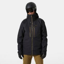 Kurtka narciarska Helly Hansen Atlas Infinity H2flow Shell. Czarne kurtki narciarskie i snowboardowe męskie Helly Hansen, na zimę, m, bez wzorów, bez kaptura, narciarskie. W wyprzedaży za 3,098.00 zł.