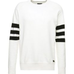 Tiger of Sweden Jeans STADE Sweter white light. Białe kardigany męskie marki Tiger of Sweden Jeans, z bawełny. W wyprzedaży za 382.85 zł.