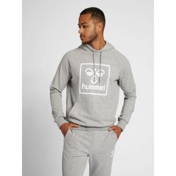 Bluza z kapturem Hummel Isam 2.0. Szare bluzy nierozpinane męskie HUMMEL, l, bez wzorów, z kapturem. Za 217.50 zł.