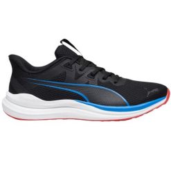 Buty do biegania męskie Puma Reflect Lite. Czarne buty do biegania męskie Puma, bez wzorów, z materiału, bez zapięcia, do biegania. Za 358.79 zł.