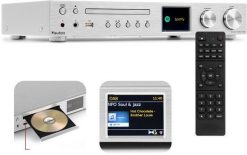 Radio internetowe DAB CD ze wzmacniaczem Bolzano Audizio srebrne one size. Szare radia Audizio. Za 999.00 zł.