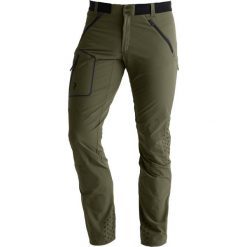 Peak Performance LIGTH Spodnie materiałowe terrain green. Brązowe długie spodnie sportowe męskie marki Peak Performance, z elastanu, sportowe, długie. W wyprzedaży za 671.20 zł.