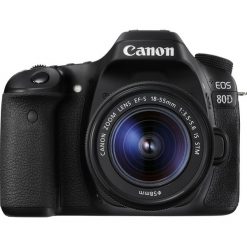Canon EOS 80D + 18-55 IS STM Lustrzanka. Aparaty lustrzanki marki Canon. Za 4,199.00 zł.