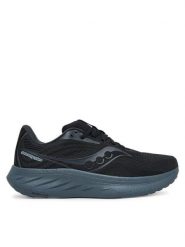 Saucony Buty do biegania Ride 18 S21000 Czarny. Czarne buty do biegania męskie Saucony, bez wzorów, z materiału, bez zapięcia, do biegania. Za 559.99 zł.