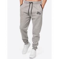 Spodnie do biegania Lonsdale Two Tones. Szare spodnie dresowe męskie Lonsdale, bez wzorów, z dresówki. W wyprzedaży za 167.00 zł.