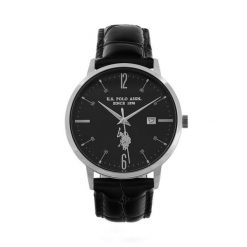 Zegarek U.S. Polo Assn. Czarne zegarki męskie U.S. Polo Assn. Za 359.99 zł.