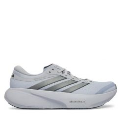 Buty do biegania adidas. Szare buty do biegania męskie ADIDAS, bez wzorów, bez zapięcia, do biegania. Za 649.99 zł.