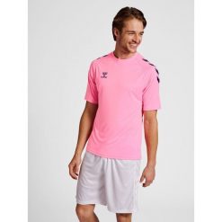 Koszulka Hummel Core Poly. Czerwone t-shirty sportowe męskie HUMMEL, m, bez wzorów, sportowe, bez ramiączek. Za 119.00 zł.