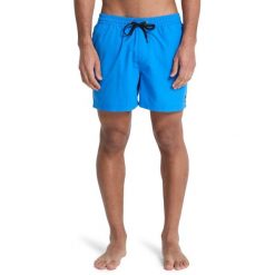 Szorty kąpielowe dla Mężczyzn EVERYDAY SOLID VOLLEY 15" Niebieski. Niebieskie kąpielówki męskie Quiksilver, bez wzorów, z materiału, sportowe. Za 139.99 zł.