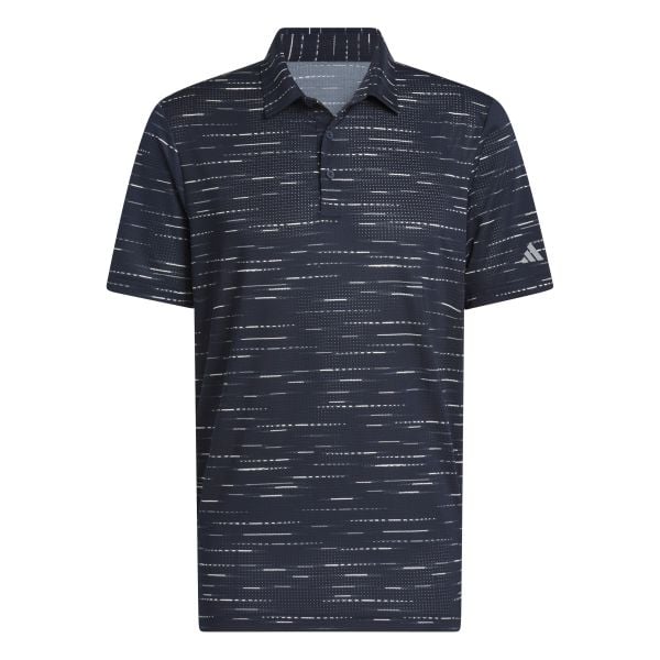 Dzianinowa koszulka polo adidas Ultimate365. Niebieskie koszulki polo męskie ADIDAS, m, bez wzorów, z dzianiny, sportowe, bez kołnierzyka, bez ramiączek. Za 282.50 zł.