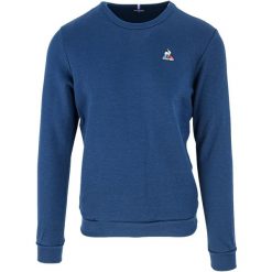 Bluza Le Coq Sportif ESS Crew Sweat, Mężczyźni. Niebieskie bluzy nierozpinane męskie le coq sportif, m, bez wzorów, z bawełny, sportowe, bez ramiączek, bez kaptura. Za 290.00 zł.