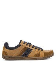 Lasocki Sneakersy VICTOR4-57 MI08 Brązowy. Brązowe buty sportowe na co dzień męskie Lasocki, m, bez wzorów, ze skóry, bez ramiączek, bez kaptura. Za 143.99 zł.