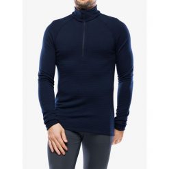 Bluza termoaktywna męska Houdini Desoli Thermal Half Zip. Niebieskie bielizna termoaktywna męska Houdini, m, bez wzorów, sportowe, bez ramiączek, bez kaptura. Za 717.99 zł.