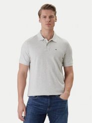 Tommy Jeans Polo DM0DM22711 Szary Regular Fit. Szare koszulki polo męskie Tommy Jeans, m, bez wzorów, z bawełny, bez kołnierzyka, bez ramiączek. Za 289.99 zł.