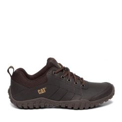Półbuty CAT Footwear. Brązowe codzienne półbuty męskie CAT Footwear, bez wzorów, bez obcasa, bez zapięcia. Za 329.99 zł.