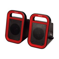 Omega SPEAKERS 2.0 OG-119B (43095) CZARNO-CZERWONY Głośniki. Zestawy głośników Omega. Za 40.99 zł.