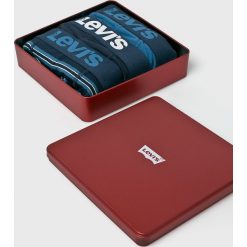 Levi's - Bokserki (3-pack). Brązowe bokserki męskie Levi's, z bawełny. Za 149.90 zł.