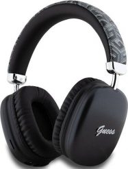 Słuchawki Guess Metallic Script Logo czarne (GUBHK1GCTCSK). Czarne słuchawki bluetooth Guess. Za 197.69 zł.